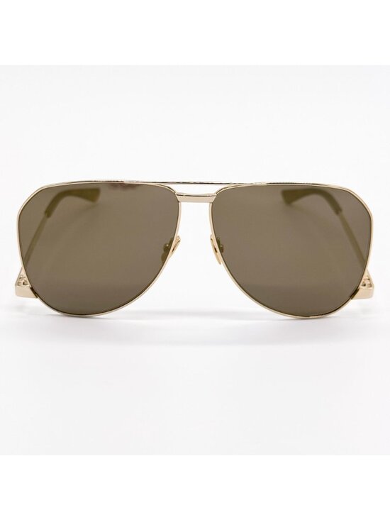 New Saint Laurent Unisex Gold Aviator Sunglasses SL690 DUST 004 main image 9